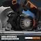 Worx 20V Power Share 4.0Ah 7.25 in. Cordless Circular Saw with Brushless Motor, Tool Only WX520L.9 - alternate 3